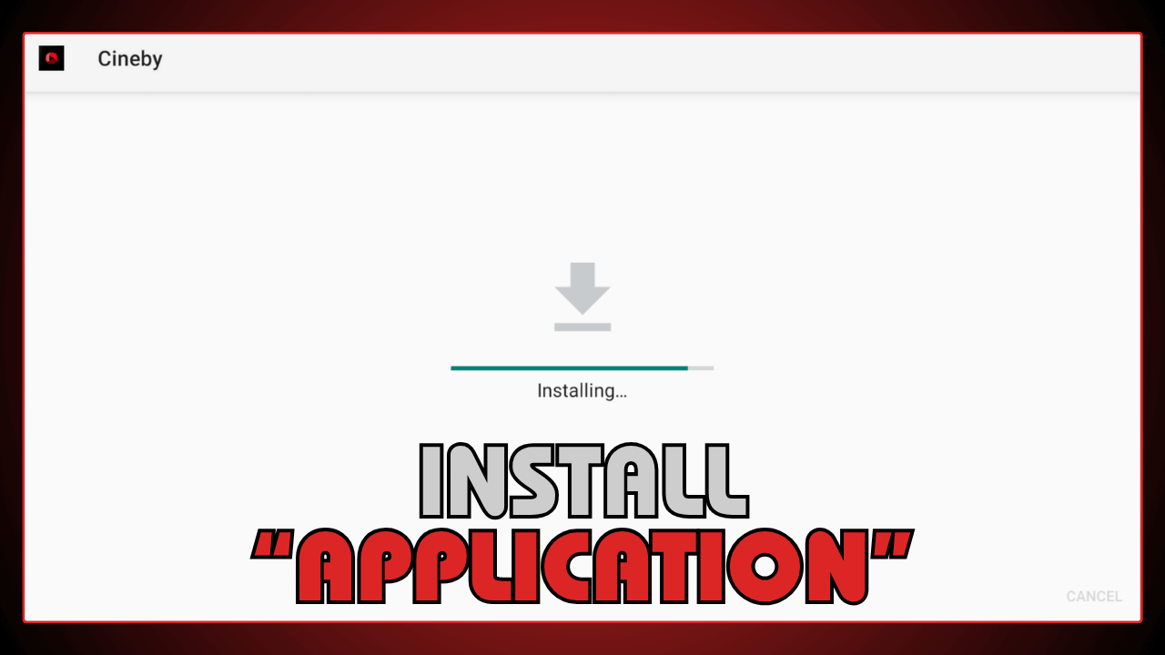 Install Application