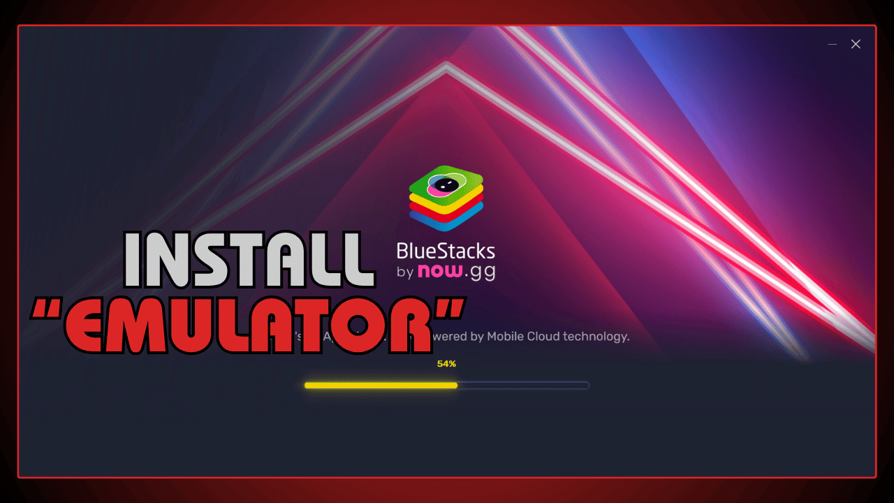 Install Emulator