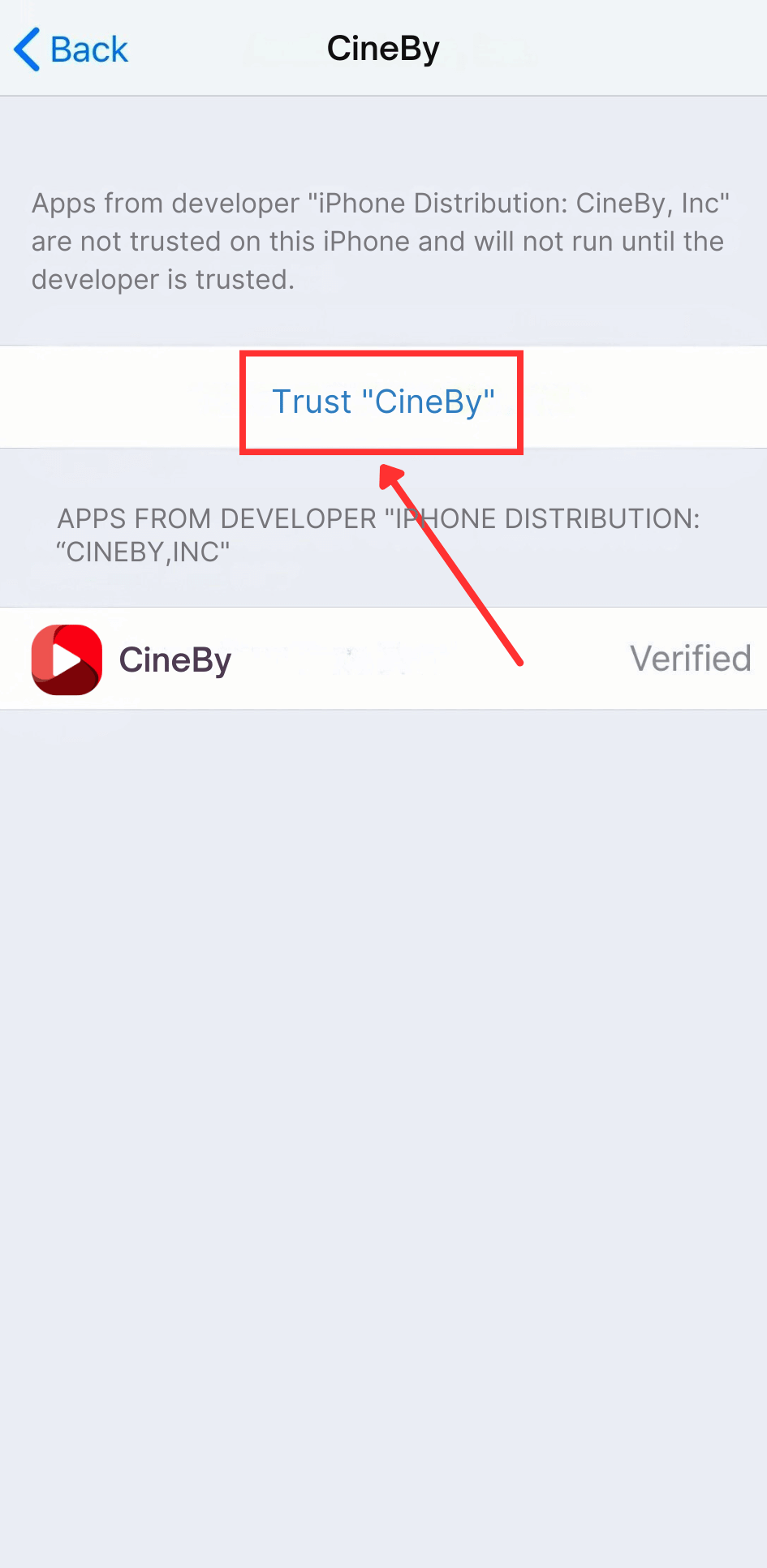 Trust Developer CineBy